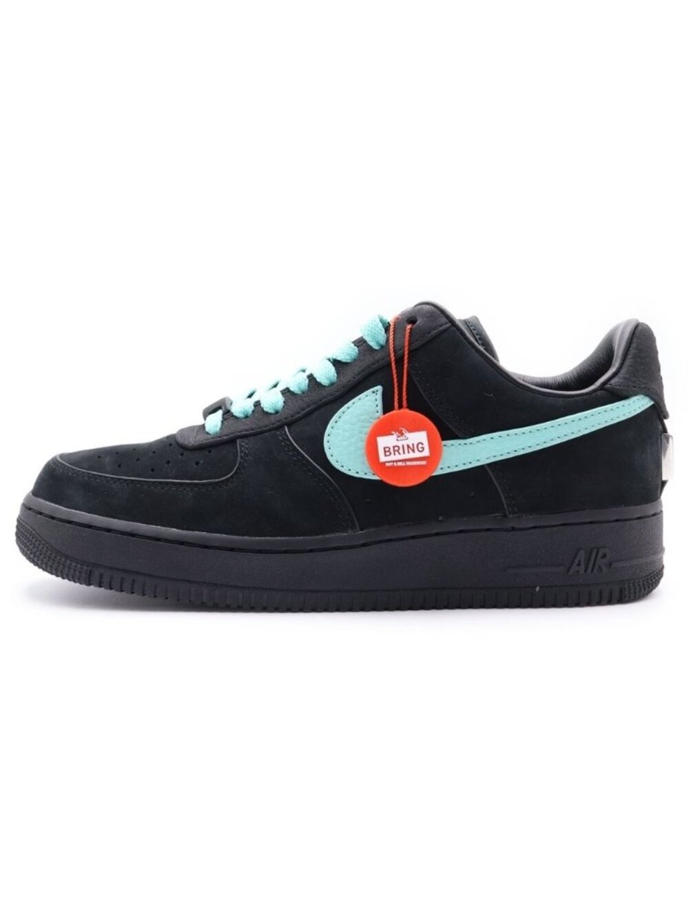 Tiffany & Co Nike Air Force 1 Low Black Air 1 Low Cut Sneakers Us8
